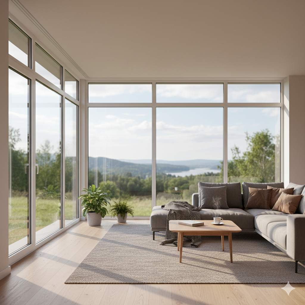 Изображение окон или фасада